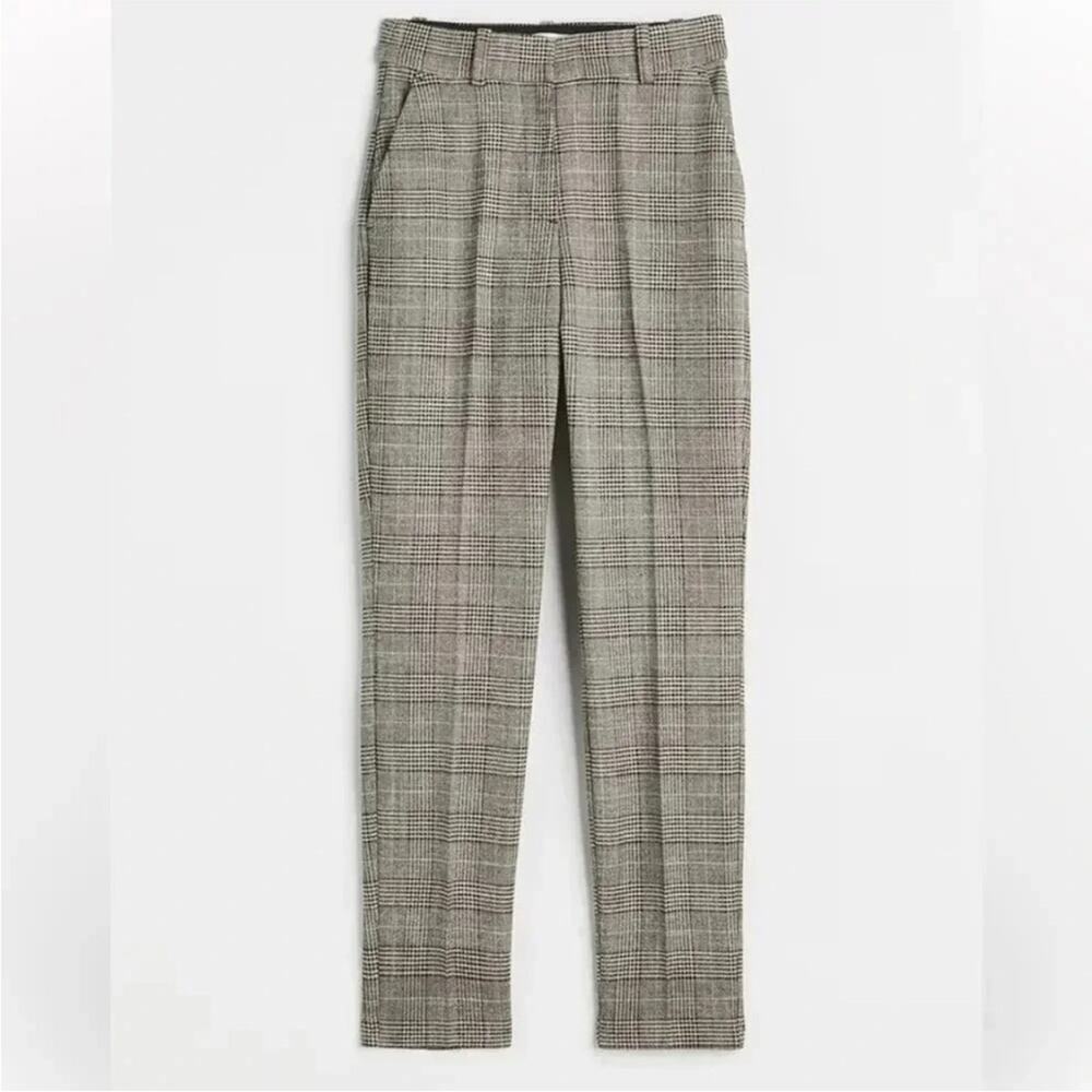 H&M Classic Gray Checkered Pants